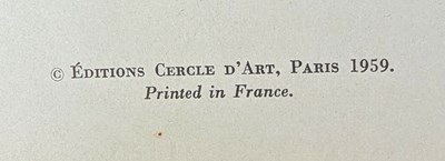 Lot 11 - PICASSO - 1959 CARNET DE LA CALIFORNIE, PARIS EDITION, LIMITED EDITION