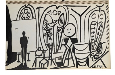 Lot 11 - PICASSO - 1959 CARNET DE LA CALIFORNIE, PARIS EDITION, LIMITED EDITION
