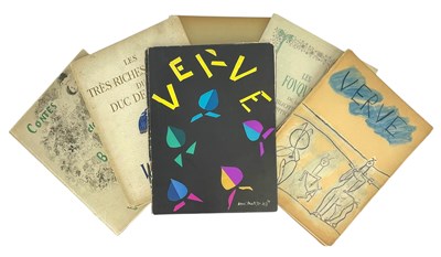 Lot 13 - VERVE: AN ARTISTIC AND LITERARY QUARTERLY - 6 ISSUES FROM 1940-50, INC MATISSE, PICASSO, BONNARD