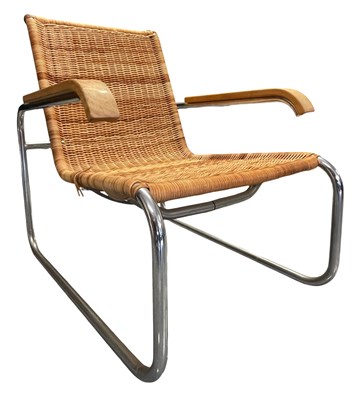 Lot 273 - MARCEL BREUER FOR THONET - MODEL B35 - 1960S DESIGNER ARMCHAIR