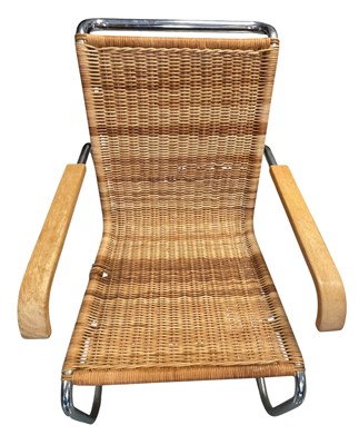 Lot 273 - MARCEL BREUER FOR THONET - MODEL B35 - 1960S DESIGNER ARMCHAIR
