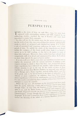 Lot 10 - HUNT, JOHN - 1993 THE ASCENT OF EVEREST, SIGNED, LIMITED EDITION