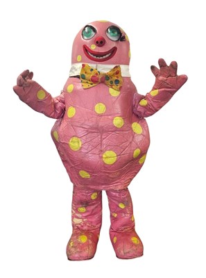 Lot 1 - MR BLOBBY - ORIGINAL SCREEN USED & PROMOTIONAL MR BLOBBY COSTUME