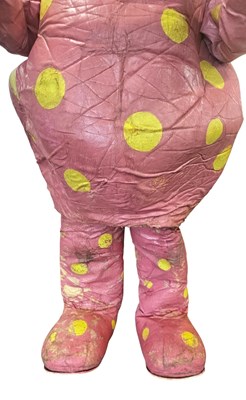Lot 1 - MR BLOBBY - ORIGINAL SCREEN USED & PROMOTIONAL MR BLOBBY COSTUME