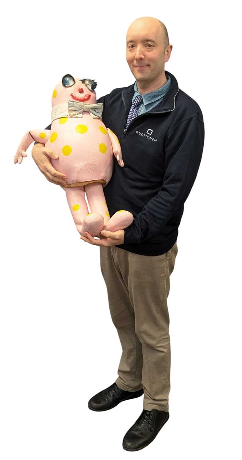 Lot 2 - MR BLOBBY - ORIGINAL STAGE AND SCREEN USED 'BABY BLOBBY' PROP