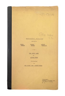 Lot 206 - SID COLIN COLLECTION - THE NAVY LARK - ORIGINAL PRODUCTION SCRIPT