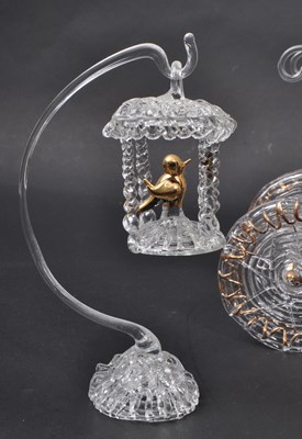Lot 23 - 20TH CENTURY STUDIO GLASS HORSE & OTHERS